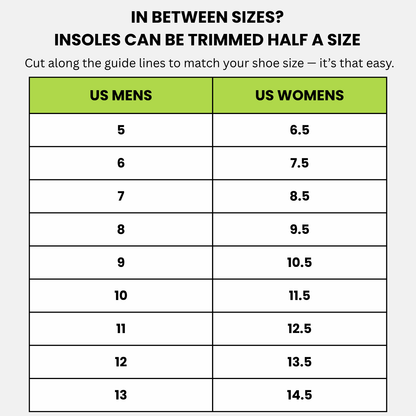 Solara™ Pickleball Insoles